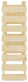 Portavini 101x29x90 cm in legno massello di pino