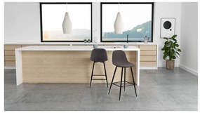 Set di 2 sedie grigio scuro Wilma - Actona