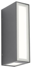 Redo 90114 - Applique a LED da esterno IVAR LED/7,6W/230V IP54 antracite