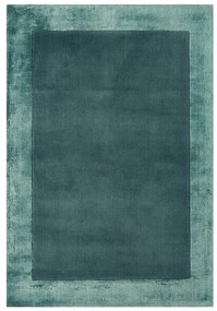 Tappeto in misto lana tessuto a mano color petrolio 200x290 cm Ascot - Asiatic Carpets