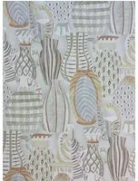 Nina Campbell Carta da parati Collioure - Taupe/ Soft Gold
