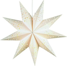 Decorazione luminosa bianca con motivo natalizio ø 45 cm Solvalla - Markslöjd