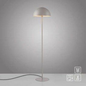Schöner Wohnen 11727-39 - Lampada da terra ALI 1xE27/25W/230V grigia