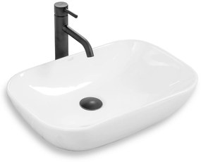 Lavabo da appoggio Rea Claudia 9447 White