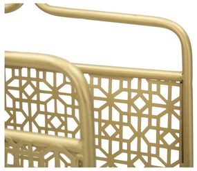 Portariviste in metallo color oro Trivola Glam - Mauro Ferretti