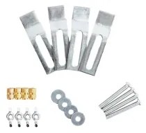 REA-U6653 - Lavabo ad incasso ADELA 33x46 cm ceramica/bianco lucido