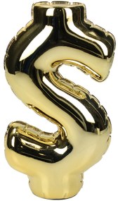 Soprammobile dollaro oro