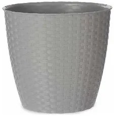 Vaso Stefanplast 3872129 Grigio Plastica 29 x 26,5 x 29 cm