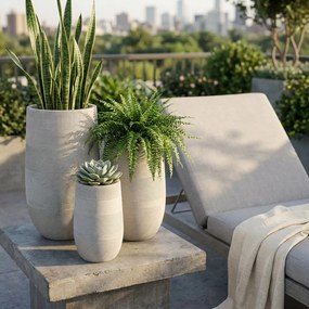 MIGUEL - set di 3 vasi