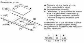 Piano Cottura ad Induzione Balay 3EB965WR