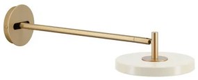 Asteria Applique da Parete Long Pearl White - UMAGE