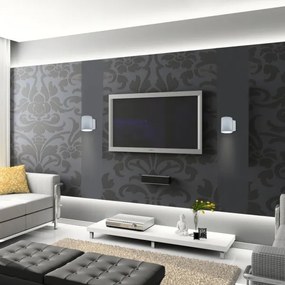 Rabalux 7022 - Applique KAUNAS 1xG9/10W/230V grigio