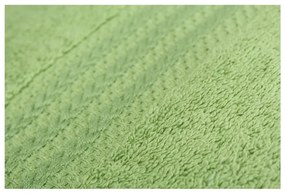 Set di 4 asciugamani in cotone verde, 50 x 90 cm - Foutastic