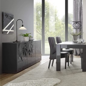 LION - madia di design moderno 3 ante