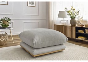 Poggiapiedi in grigio chiaro Ernest – Bobochic Paris