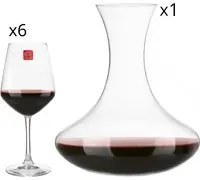 Set 6 calici e decanter Universum