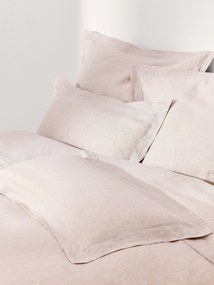 Copripiumino in lino con cucitura in rilievo Linna