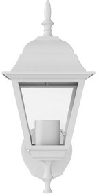 Applique Lanterna da Esterno E27 IP54 Bianca - Serie ALFIERI 1A