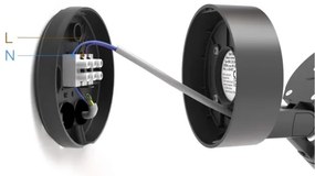 STEINEL 058630 - Lampada LED da esterno con sensore SPOT ONE 1xGU10/7W/230V IP44