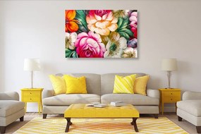 Quadro su tela – Mondo impressionista dei fiori