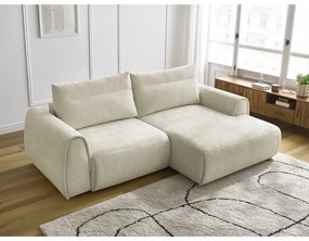 Divano angolare beige Aden – Bobochic Paris