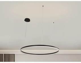 Lampadario a sospensione con filo LED dimmerabile LED/55W/230V 3000-6500K + telecomando