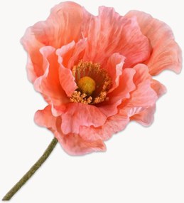 Set di 2 fiori artificiali fatti a mano Poppy