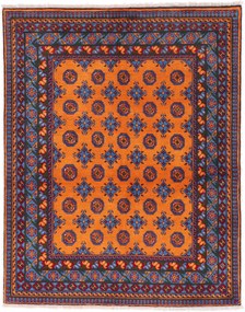 Afghan Tappeto 190 x 150 (Afghanistan) Annodato A Mano