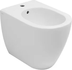 Bidet filomuro BEST OLYMPIA CERAMICA L 36 x H 42 x P 53 cm bianco lucido