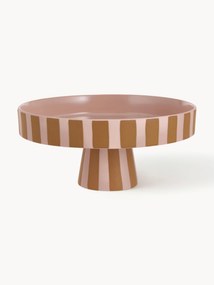 Alzatina in ceramica a righe Toppu