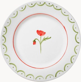 Piatto da insalata dipinto a mano Cottage Flower
