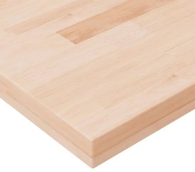 Ripiano 40x20x4 cm legno massello di rovere non trattato