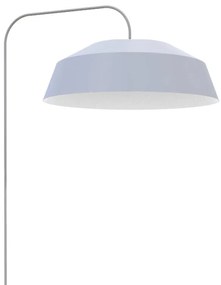 Lampada da terra Tokyo in acciaio, H 165 cm, E27 MAX42W LUMICOM