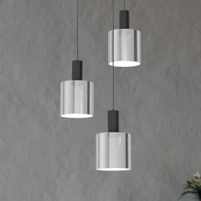 Eglo 98754 - Lampadario a sospensione con filo GOROSIBA 3xE27/40W/230V