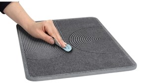 Tappetino scolapiatti grigio in diatomite 40x30 cm Damon – Wenko