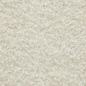 Puof a sacco grigio chiaro con rivestimento in bouclé Softbox MooG – SLOWDOWN