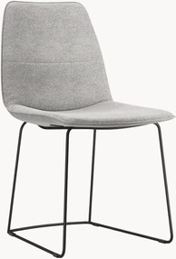 Sedia imbottita freistil117, grigio segnale