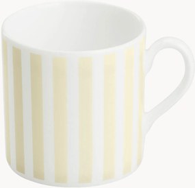 Set di 6 tazzine da caffè in Fine Bone China Pastel Stripes