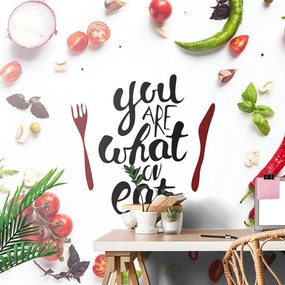 Carta da parati autoadesiva – You are what you eat