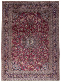 Kashan Tappeto persiano 270x370 Rosso (Iran) Annodato A Mano