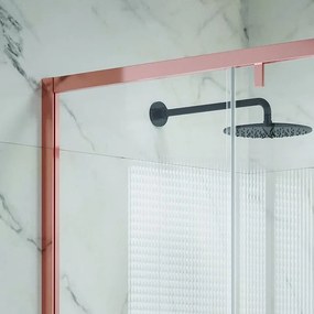 Box doccia 90x150 telaio oro rosa vetro 8mm | KSA5000RG - KAMALU