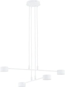 Lampadario a sospensione con filo MODUS 4xGX53/10W/230V bianco