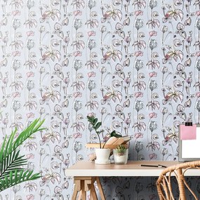 Carta da parati – Bellissimi fiori vintage