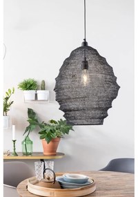 Apparecchio a sospensione nero , ø 48 cm Lena - White Label