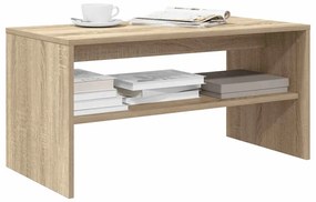 Mobile Porta Tv Rovere Sonoma 80x40x40 Cm İn Legno Multistrato /