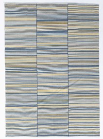 Kilim Tappeto 170 x 240 Blu (Iran) Tessuto A Mano