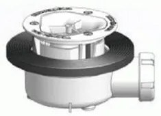 Piatto doccia in mineralmarmo 80x120 cm beige effetto pietra con griglia e piletta sifonata