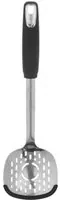 Schiumarola acciaio inox nero con bordo silicone