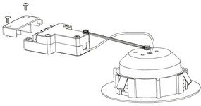 Eglo 95851 - SET 3x Lampada LED da incasso PINEDA 1xLED/4,9W/230V