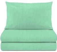 Completo letto singolo texture menta
